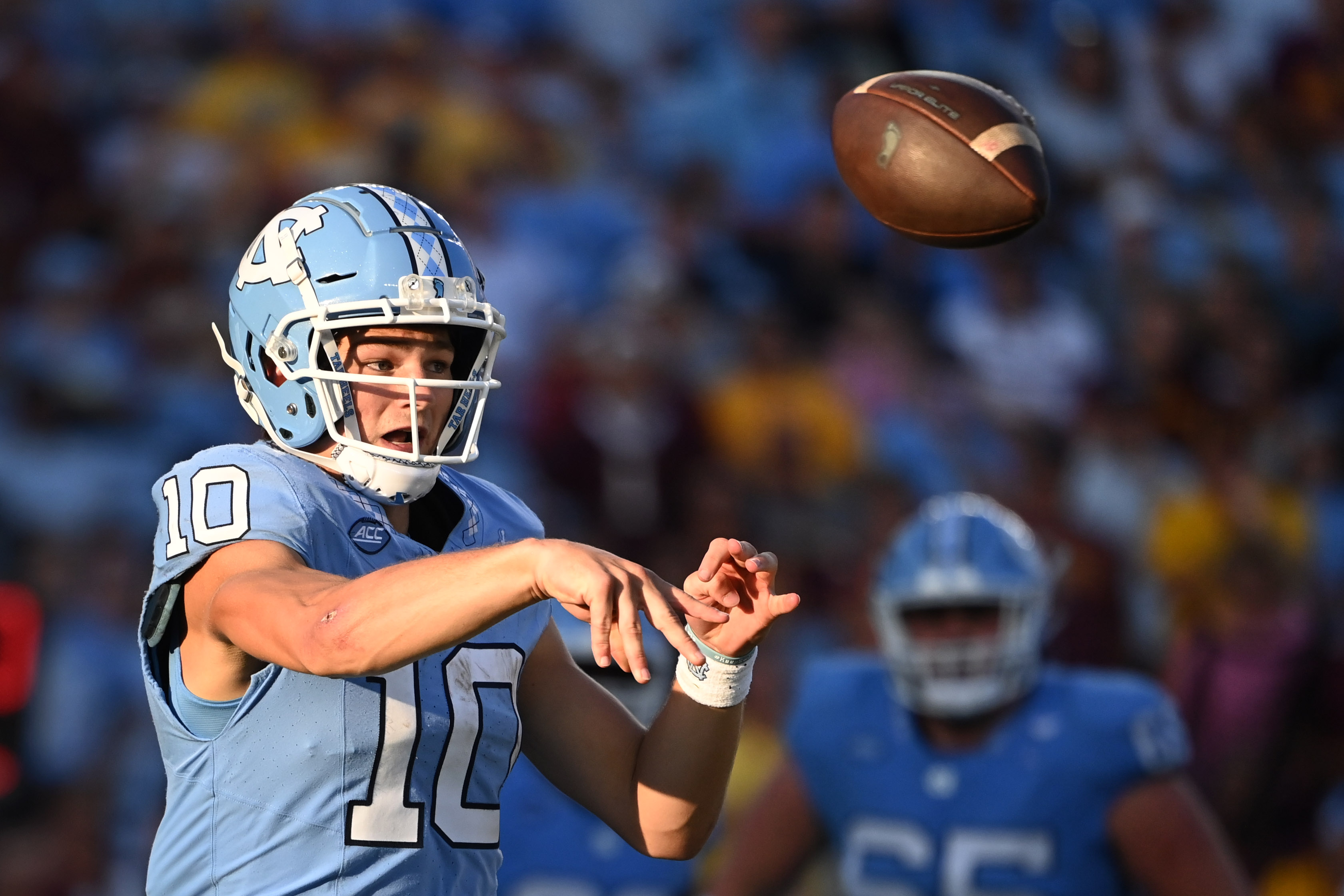 Drake Maye's Heisman hopes have new life with the arrival of talented target Nate McCollum